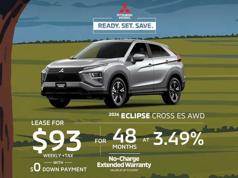 2026 Mitsubishi Eclipse Cross — ES AWD vehicle special