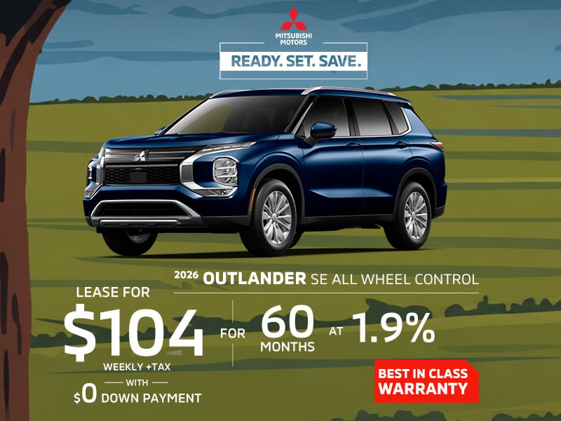2026 Mitsubishi Outlander — SE ALL WHEEL CONTROL vehicle special