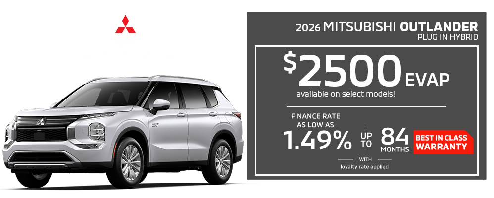 READY SET SAVE EVENT: Outlander Plug in Hybrid