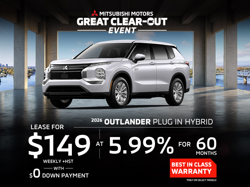 2026 Outlander Plug in Hybrid