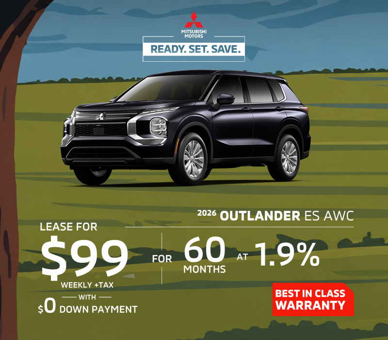 2026 Mitsubishi Outlander — ES AWC vehicle special
