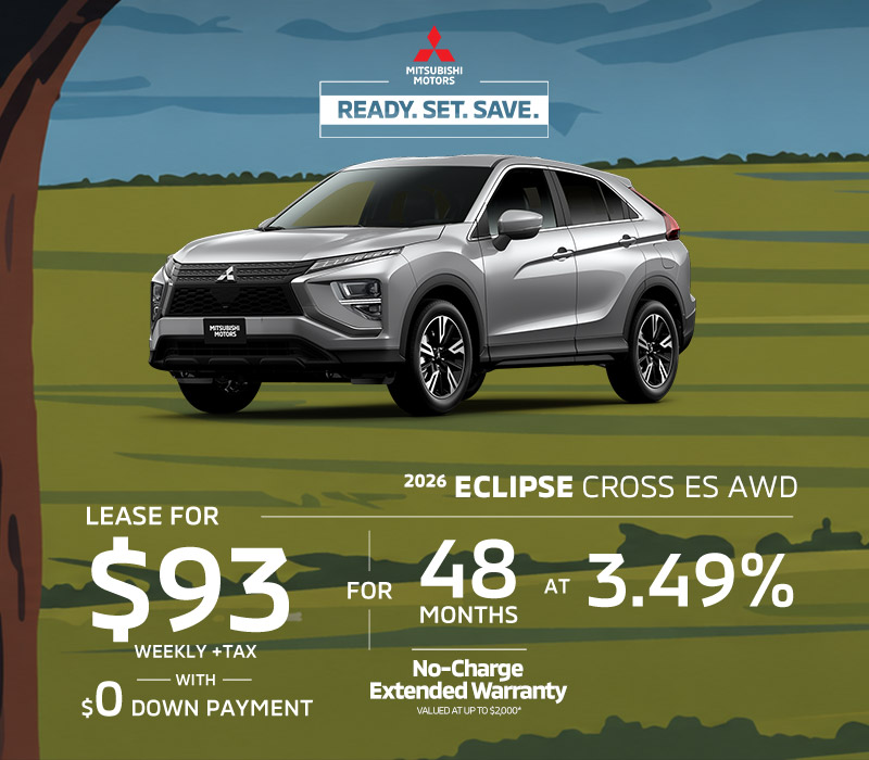 2026 Mitsubishi Eclipse Cross — ES AWD vehicle special