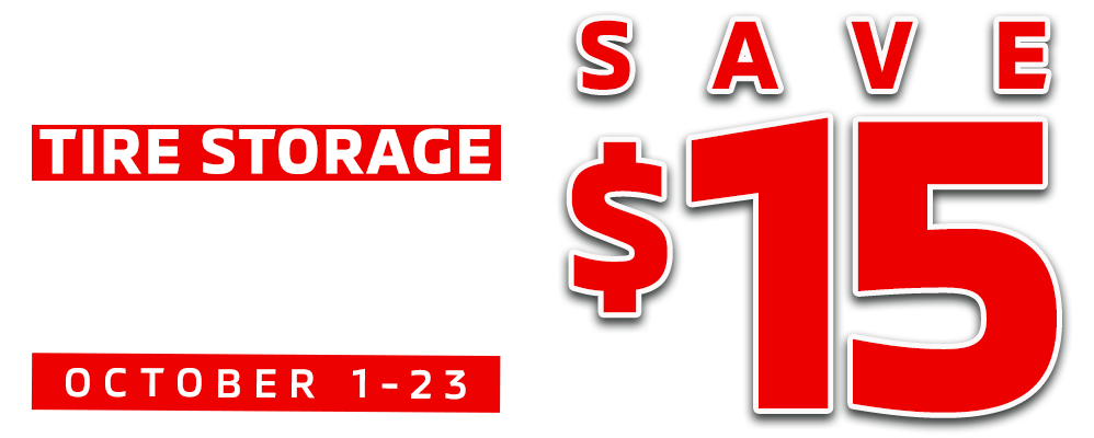 Early Bird Tire Storage Promo
