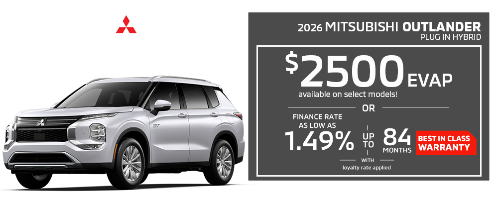 READY SET SAVE EVENT: Outlander Plug in Hybrid