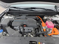 CRYSTAL WHITE 2024 Hyundai Tucson Hybrid Luxury AWD