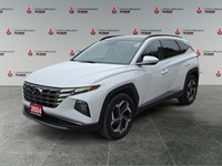 CRYSTAL WHITE 2024 Hyundai Tucson Hybrid Luxury AWD