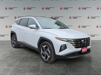 CRYSTAL WHITE 2024 Hyundai Tucson Hybrid Luxury AWD