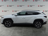 CRYSTAL WHITE 2024 Hyundai Tucson Hybrid Luxury AWD