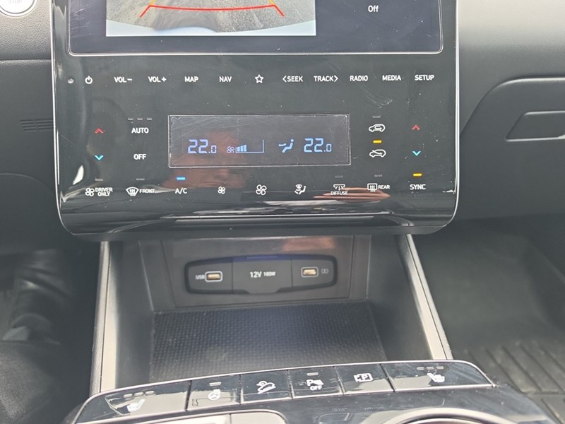 CRYSTAL WHITE 2024 Hyundai Tucson Hybrid Luxury AWD