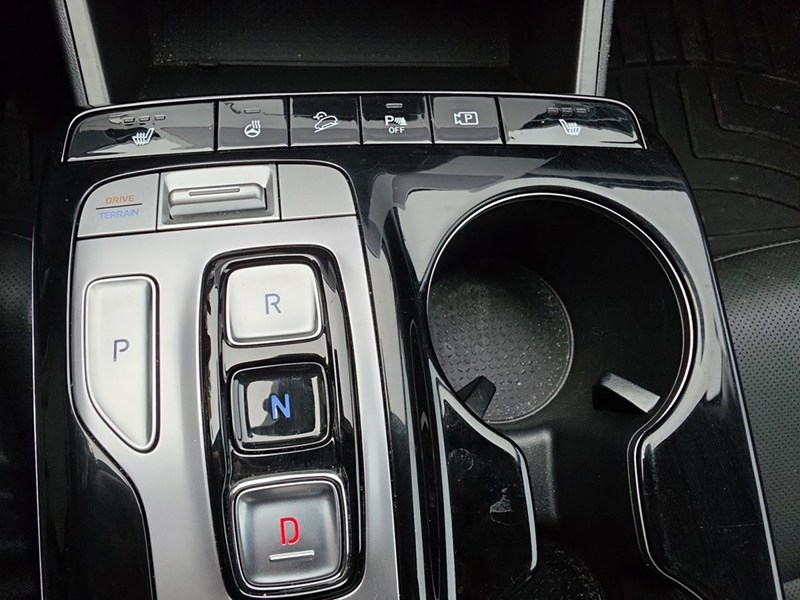 CRYSTAL WHITE 2024 Hyundai Tucson Hybrid Luxury AWD