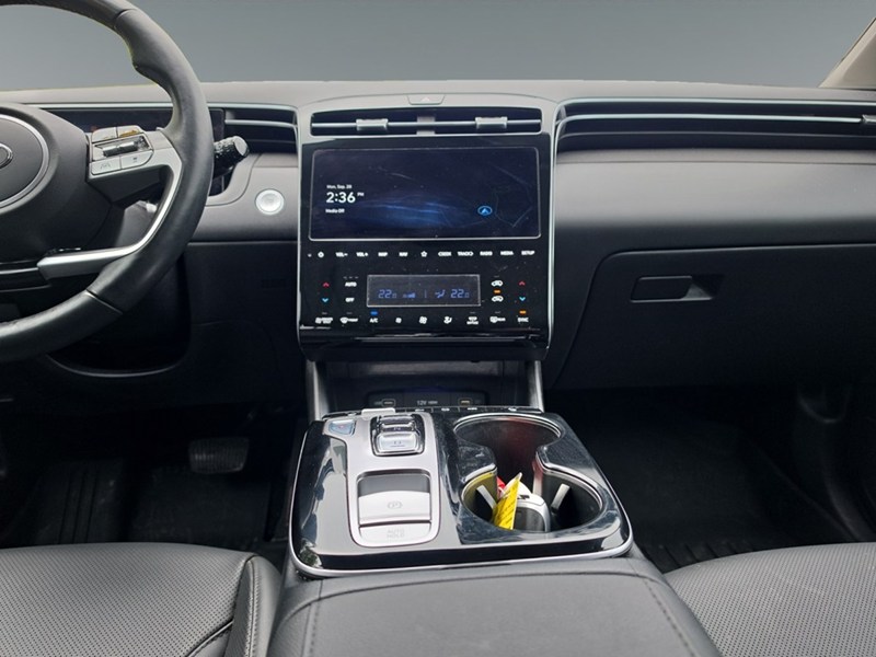 CRYSTAL WHITE 2024 Hyundai Tucson Hybrid Luxury AWD
