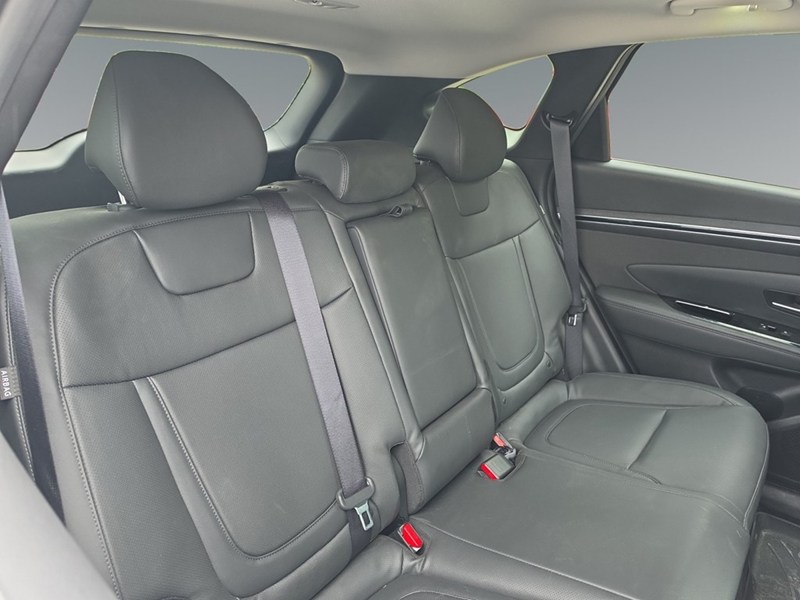 CRYSTAL WHITE 2024 Hyundai Tucson Hybrid Luxury AWD