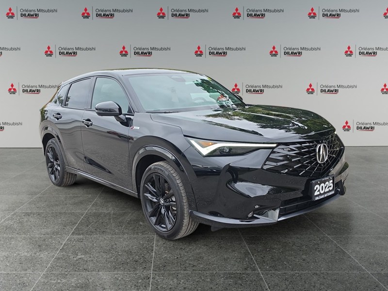 CRYSTAL BLACK P 2025 Acura ADX Platinum Elite A-Spec AWD