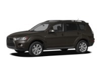 RALLY RED METAL 2010 Mitsubishi Outlander 2WD 4dr ES exterior