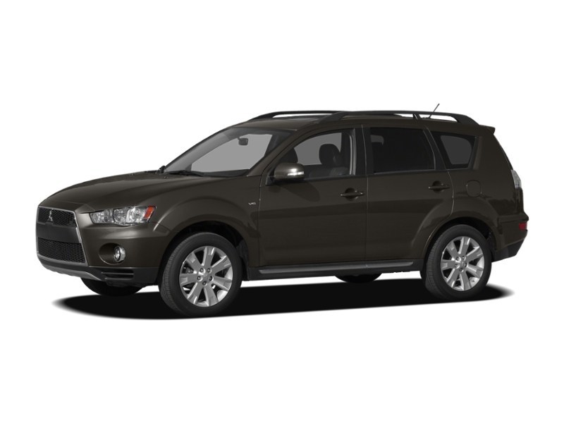 RALLY RED METAL 2010 Mitsubishi Outlander 2WD 4dr ES exterior