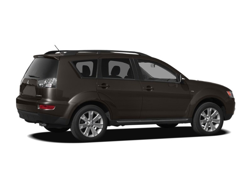 RALLY RED METAL 2010 Mitsubishi Outlander 2WD 4dr ES exterior