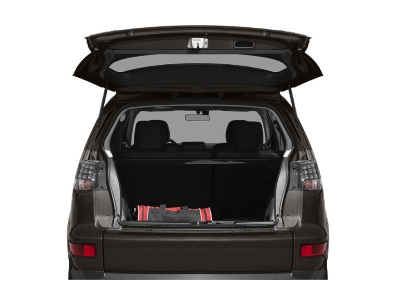 RALLY RED METAL 2010 Mitsubishi Outlander 2WD 4dr ES exterior