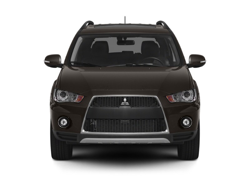 RALLY RED METAL 2010 Mitsubishi Outlander 2WD 4dr ES exterior