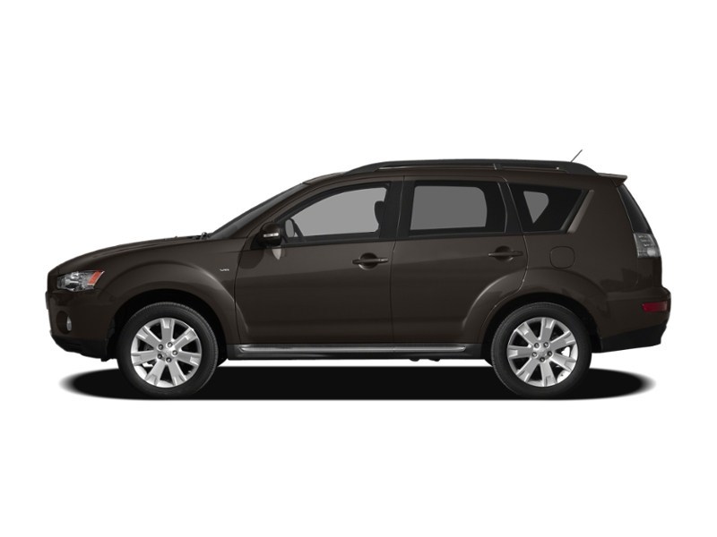 RALLY RED METAL 2010 Mitsubishi Outlander 2WD 4dr ES exterior