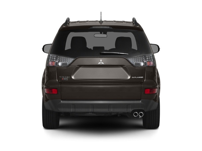 RALLY RED METAL 2010 Mitsubishi Outlander 2WD 4dr ES exterior