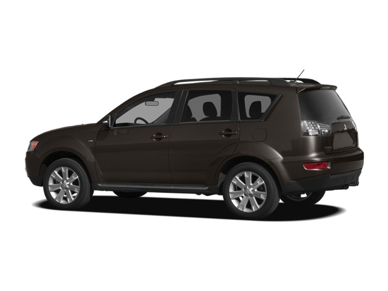 RALLY RED METAL 2010 Mitsubishi Outlander 2WD 4dr ES exterior