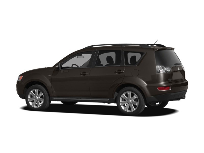 RALLY RED METAL 2010 Mitsubishi Outlander 2WD 4dr ES exterior