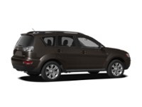 RALLY RED METAL 2010 Mitsubishi Outlander 2WD 4dr ES exterior