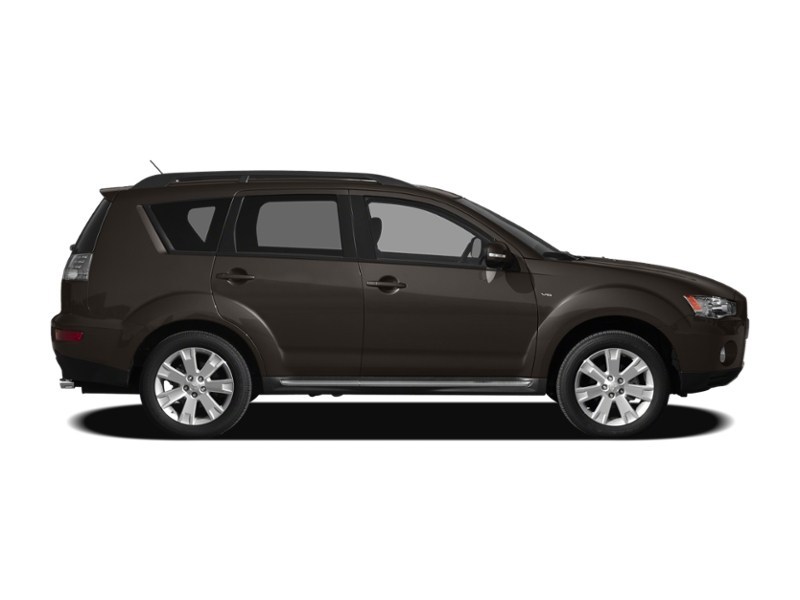 RALLY RED METAL 2010 Mitsubishi Outlander 2WD 4dr ES exterior