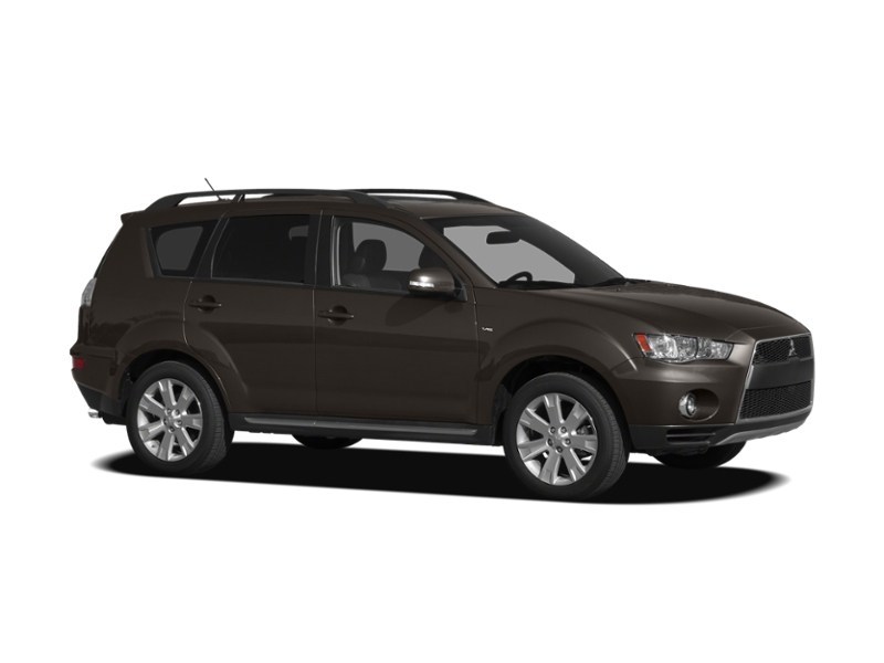 RALLY RED METAL 2010 Mitsubishi Outlander 2WD 4dr ES exterior