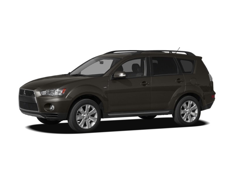 RALLY RED METAL 2010 Mitsubishi Outlander 2WD 4dr ES exterior
