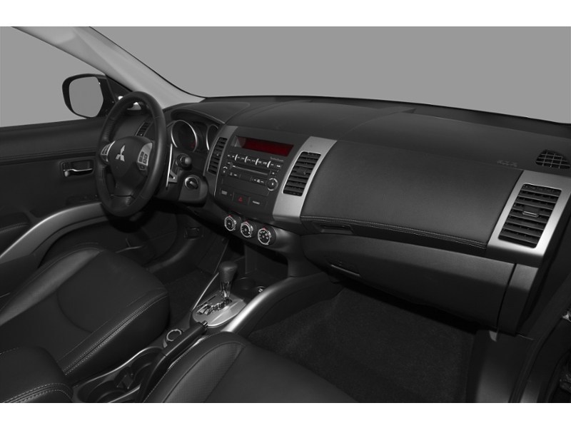 RALLY RED METAL 2010 Mitsubishi Outlander 2WD 4dr ES interior