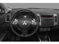 RALLY RED METAL 2010 Mitsubishi Outlander 2WD 4dr ES interior