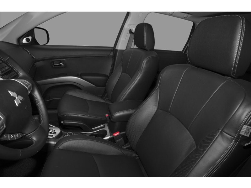 RALLY RED METAL 2010 Mitsubishi Outlander 2WD 4dr ES interior