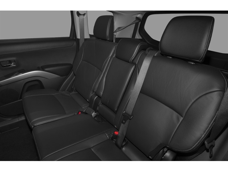 RALLY RED METAL 2010 Mitsubishi Outlander 2WD 4dr ES interior