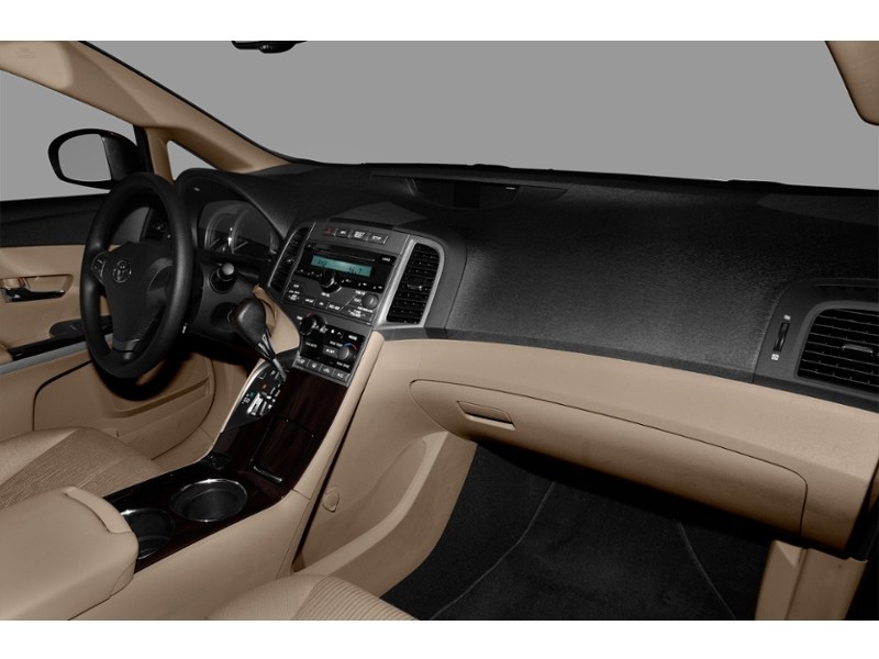 MAGNETIC GREY M 2010 Toyota Venza 4dr Wgn V6 interior