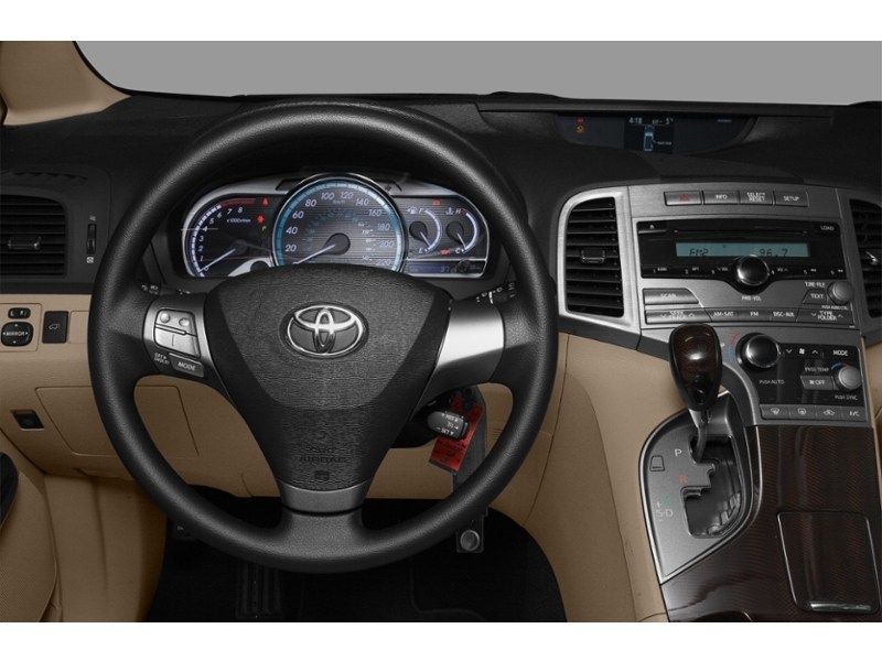 MAGNETIC GREY M 2010 Toyota Venza 4dr Wgn V6 interior