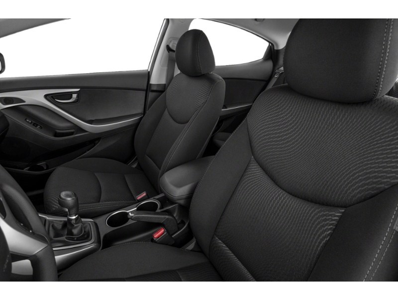 RADIANT SILVER METALLIC 2014 Hyundai Elantra 4dr Sdn Auto GL interior