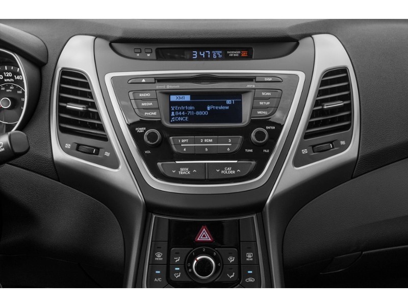 RADIANT SILVER METALLIC 2014 Hyundai Elantra 4dr Sdn Auto GL interior