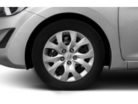 RADIANT SILVER METALLIC 2014 Hyundai Elantra 4dr Sdn Auto GL exterior