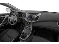RADIANT SILVER METALLIC 2014 Hyundai Elantra 4dr Sdn Auto GL interior