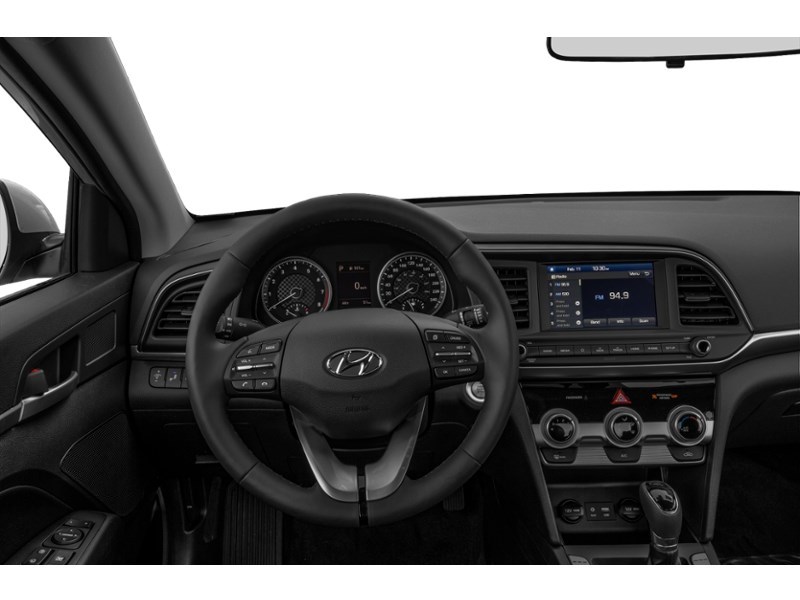 SPACE BLACK 2019 Hyundai Elantra Preferred w/Sun & Safety Package (A6) interior