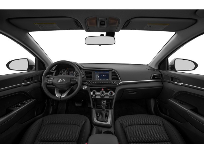 SPACE BLACK 2019 Hyundai Elantra Preferred w/Sun & Safety Package (A6) interior