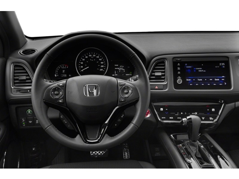 MILANO RED 2020 Honda HR-V Sport AWD CVT interior
