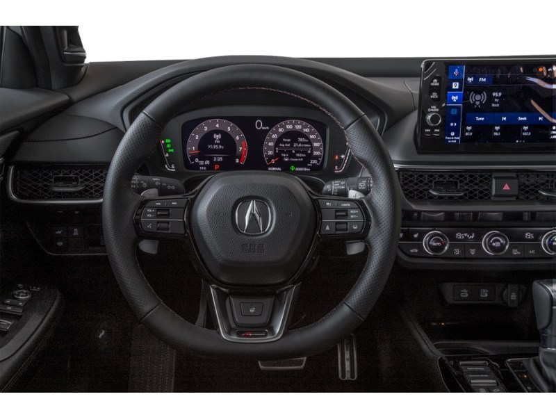 CRYSTAL BLACK P 2025 Acura ADX Platinum Elite A-Spec AWD interior