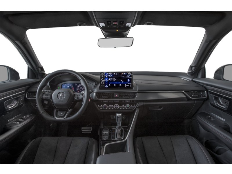 CRYSTAL BLACK P 2025 Acura ADX Platinum Elite A-Spec AWD interior