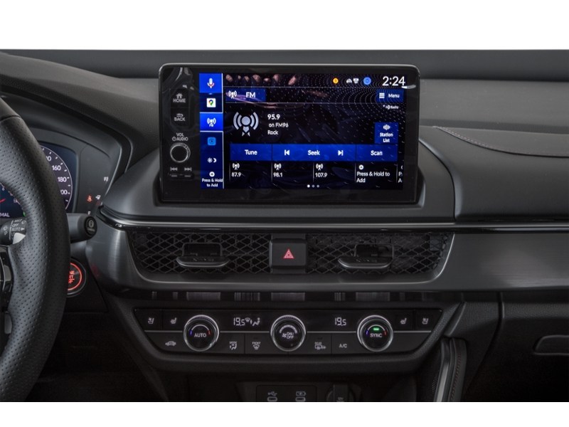 CRYSTAL BLACK P 2025 Acura ADX Platinum Elite A-Spec AWD interior