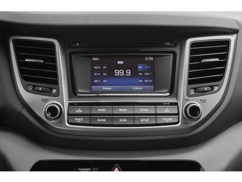 ASH BLACK 2017 Hyundai Tucson AWD 4dr 1.6L Ultimate interior