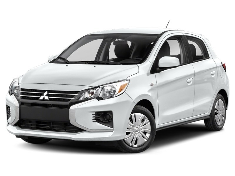 WHITE DIAMOND 2023 Mitsubishi Mirage ES CVT exterior