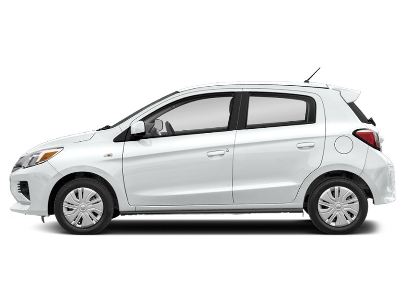 WHITE DIAMOND 2023 Mitsubishi Mirage ES CVT exterior
