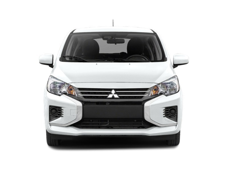 WHITE DIAMOND 2023 Mitsubishi Mirage ES CVT exterior